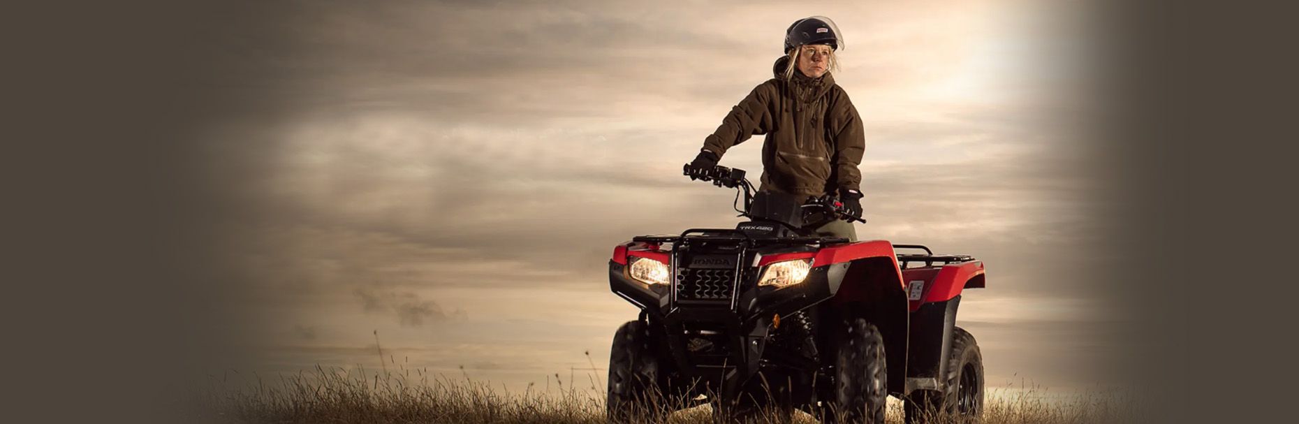 Honda Atv Traktor Funbikes Dansk Maskincenter